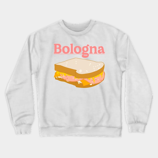 Bologna Crewneck Sweatshirt by Eyeballkid-